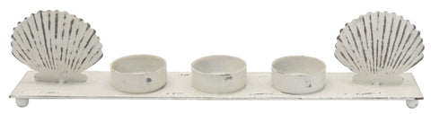 Pretty Valley Home - Shell Tealight Holder (3 Holders) 