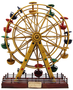 Pretty Valley Home - Retro Classic Handmade Iron 'Ferris Wheel' Model Craft Figure