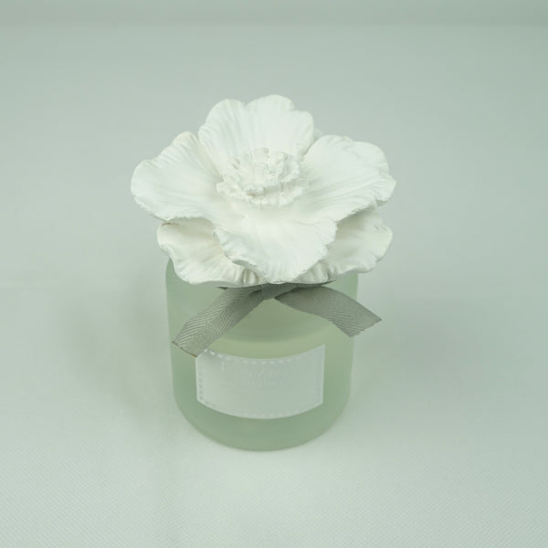 Ceramic Gypsum Flower Diffuser Set Marine (Ocean Breeze) 6056-OB