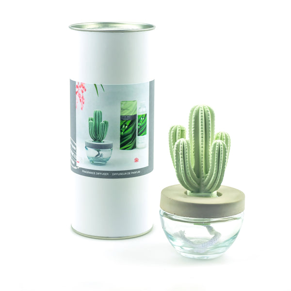 Cactus Ceramic Flower Fragrance Diffuser Combo Vanilla Kiss 200ml DFC-CAC-9134