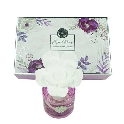 Pretty Valley Home Fragrance Diffuser Set Elegant Peony DF-EP-1412