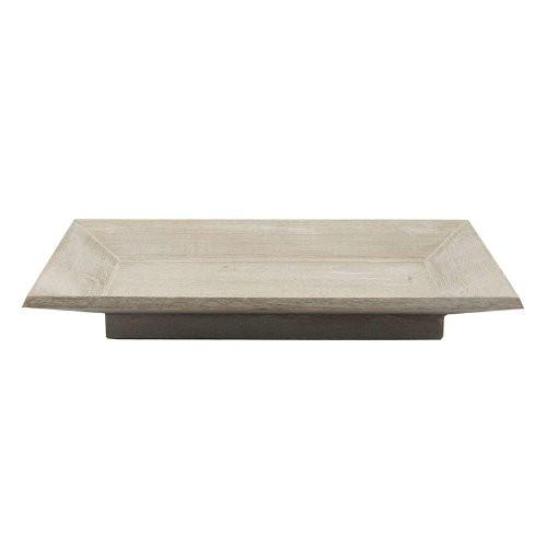 BB2404-01 Large Wooden Rectangle tray